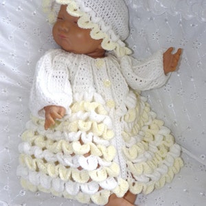 New Design Baby Newborn Crochet Pattern Tonika image 1