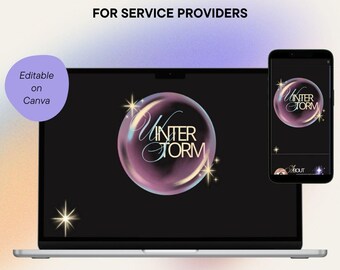 Modèle de site Web modifiable pour salon de manucure | Conception adaptative pour les services de beauté
