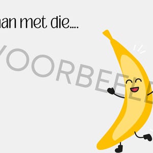 Nimm diese Banane!