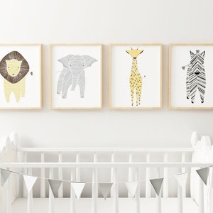 Zebra Art, Zebra Baby Animal Print, Safari Animal Art, Zebra Print, Animal Art, Zebra, Zebra Nursery Decor, Zebra Nursery Print image 2