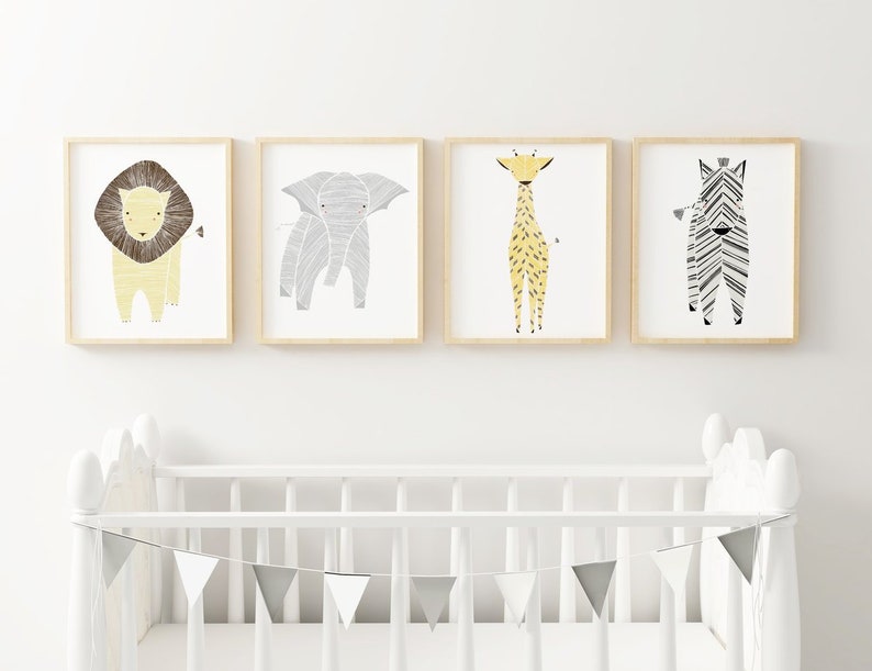 Zebra Art, Zebra Baby Animal Print, Safari Animal Art, Zebra Print, Animal Art, Zebra, Zebra Nursery Decor, Zebra Nursery Print image 2
