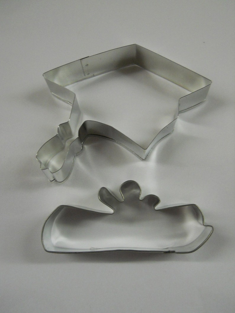Made in USA Graduation Cookie cutter set Set of 2 Graduation Cap and Diploma