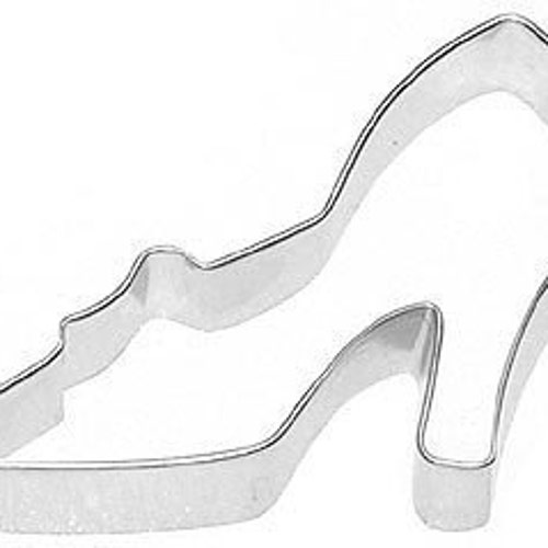 1 RED GLITTER  and High Heel SHOE cookie cutter Dress Up, Cinderella, Princess