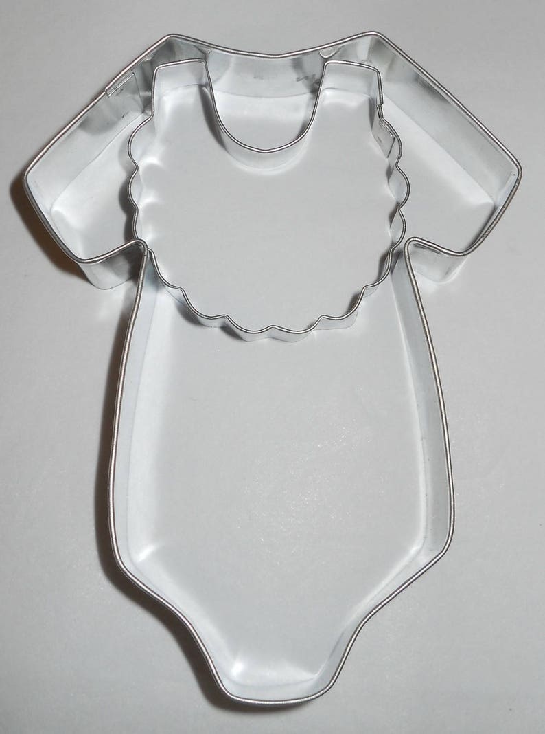 Footie baby Pajamas cookie cutter 4.5 One piece pj Etsy