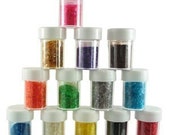 1 bottle of Edible Glitter for decorating cookies, cakes, desserts YOU CHOOSE COLOR