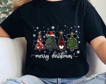 Disney Christmas Tree Sweatshirt, Christmas Tree Shirt, Mickey Christmas Tree Sweatshirt,Santa Christmas Shirt,Merry Christmas gift shirt