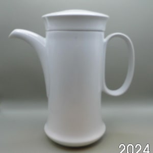 Porcelain coffee pot Scala white white Hutschenreuther