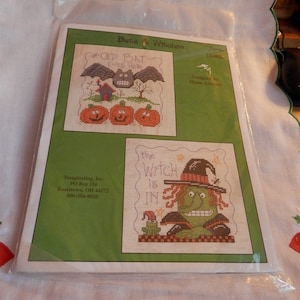 Bats & Witches - Cross Stitch Kit