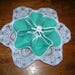 Vintage Battenburg Tape Lace Roll/Bun Holder/Warmer