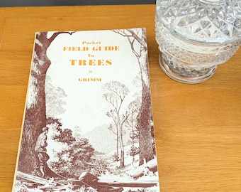 1958 Pocket Field Guide to Trees | Mid-Century Nature Book