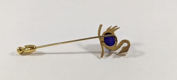 Figural Stick Pin, Vintage Swan Jewelry, Bird Tie… - image 10