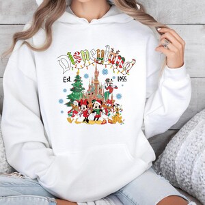 Disneyland Mickey and Friends Christmas Sweatshirt, Disney Christmas Shirt,Christmas Family Shirt, Christmas Gift,Disneyland Christmas Shirt