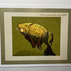 Fish art print