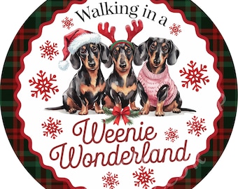 Stupell Home Decor Wandschild – Dackel Im Schnee, 30x30 Cm, MDF, Handgefertigt In USA, Fertig Zum Aufhängen
