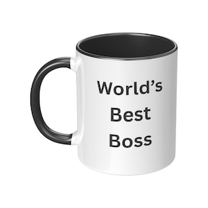 World&#39;s Best Boss Coffee Mug