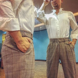 Men&#39;s Tango Trouser C – Slim Fit for Argentine Tango