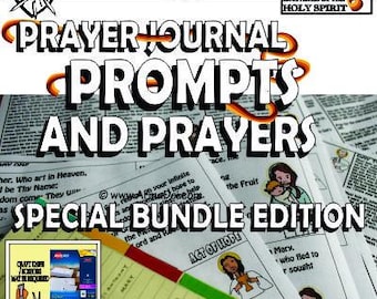 Prayer Journal Prompts Special PDF Bundle