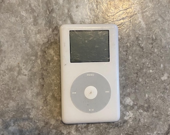 Réparation de pièces détachées pour Apple iPod Classic 4e génération monochrome, blanc, boîte ouverte