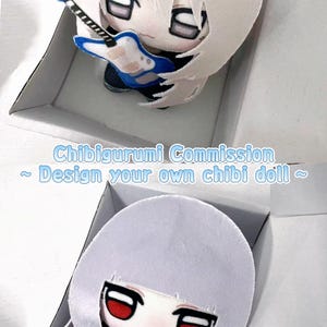Customised chibigurumi dolls, oc dolls, dolls commission