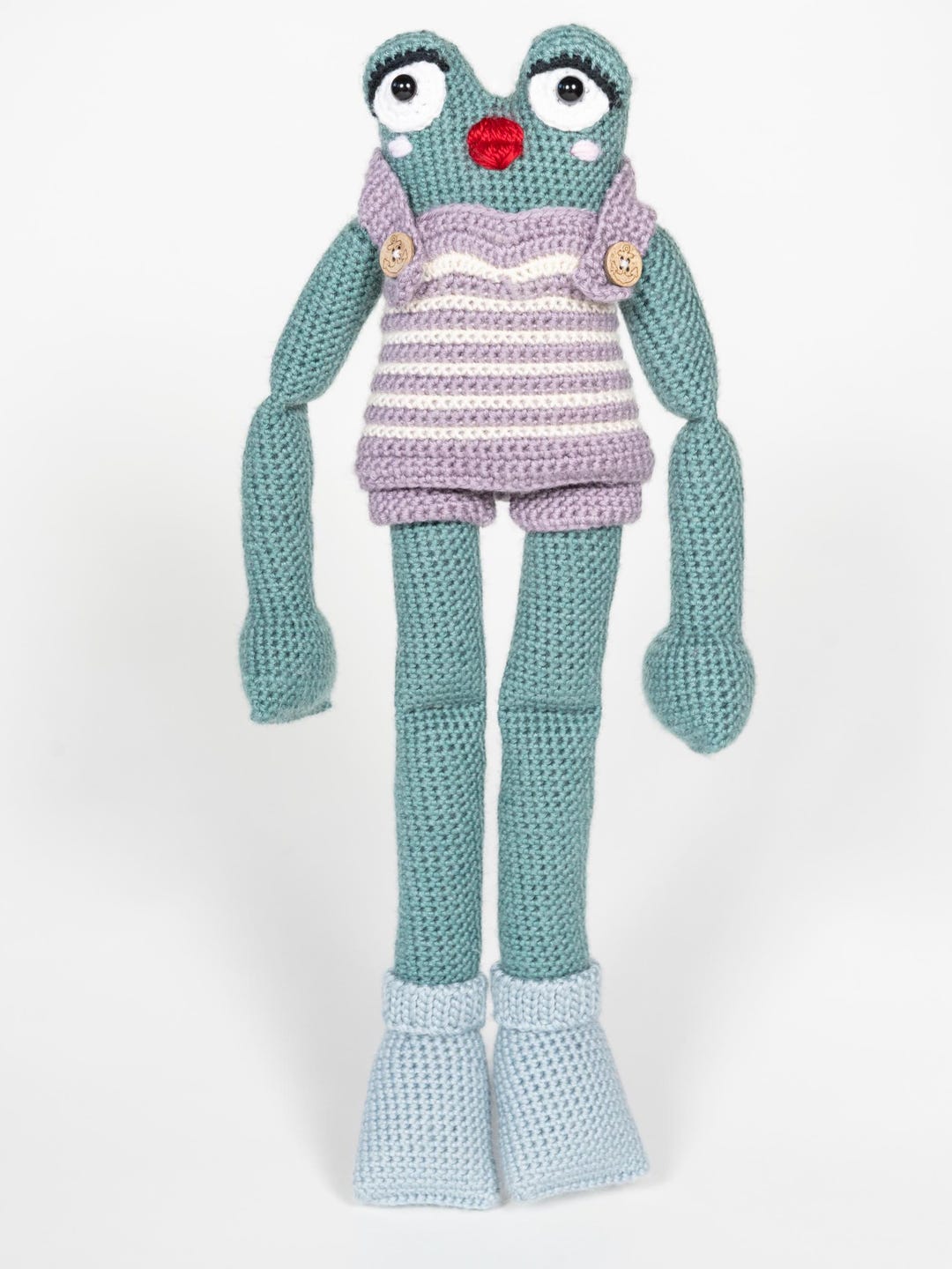 Peggy The Frog Jazz n blues Bayou Stuffed Animal Crochet Doll Peggy The Frog Jazz n blues Bayou Stuffed Animal Crochet Doll