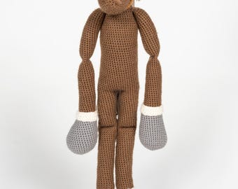 Caballo - Happy Farms, peluche, muñeco de crochet, Mallory's Friends 100% hecho a mano para bebés y niños