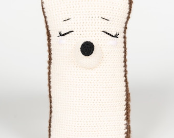 Erizo - Snuggle Buds, peluche, muñeco de crochet, Mallory's Friends 100% hecho a mano para bebés y niños
