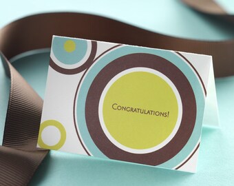 Fresh Wee Tidings-12 mini cartes de notes avec enveloppes emballées dans un bocal en verre