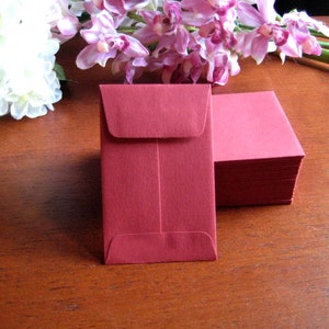 100 MINI ENVELOPES 9 Color Options 3.5 x 2.25 Ships ASAP image 7