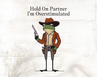 Trendy png,cute cowboy frog png,funny frog viral png,cute frog cartoon png,frog png,cute frog png,frog shirt,Frog sticker,Funny frog