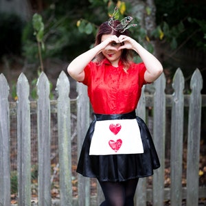 Women&#39;s Queen of Hearts Costume Vintage size M