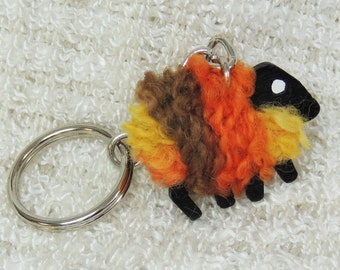 LizzyC Sheep Key Chain - PondeRosa