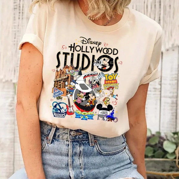 Disneyland's Hollywood Studios Shirt, Hollywood Studios T Shirt, DisneyTrip 2024 Shirt, Disneyworld Shirt, Disneyland Studios Shirt