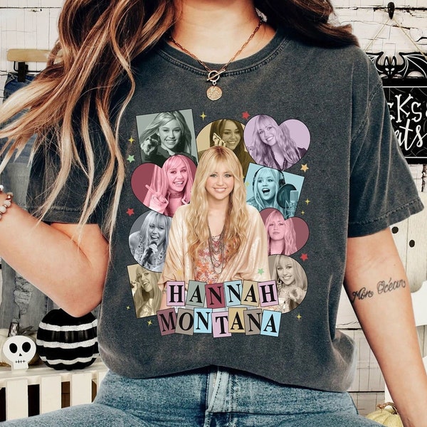 Hannah Montana Eras Style Shirt | Vintage Hannah Montana Shirt | Miley Cyrus Shirt | Magic Kingdom Shirt | Epcot Park Shirt