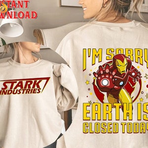 Stark Industries motor racing Marvel Iron Man shirt, hoodie