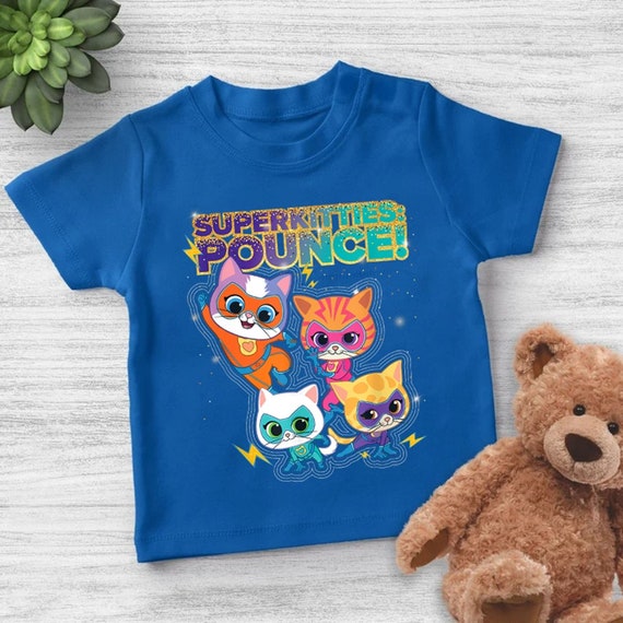 Ginny Super Kitties Shirt Super Cat Shirt Bitsy Shirt Super Kitties  Character Custom T-shirt Junior Super Kitties Music Shirt 