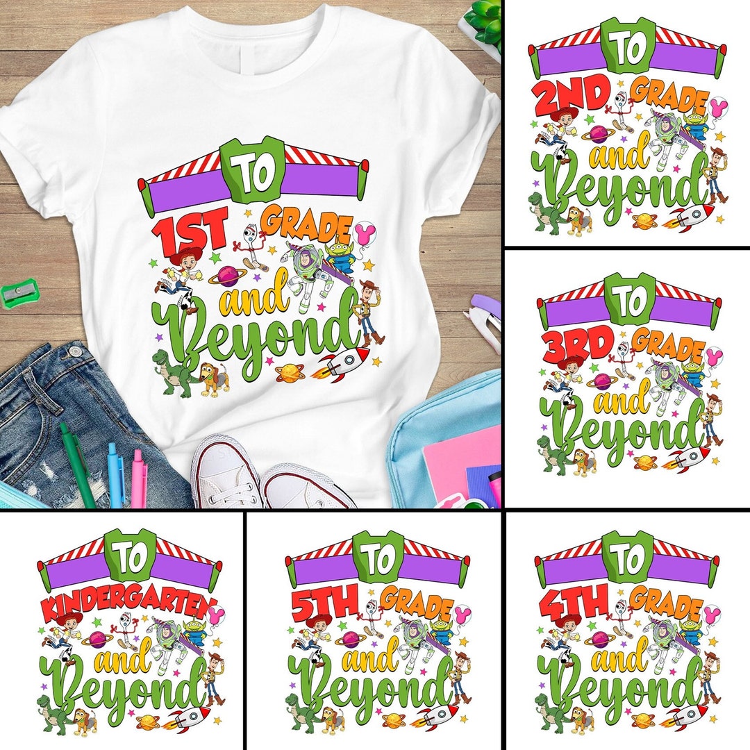 Toy Story Back to School Shirt to School and Beyond Shirt Etsy