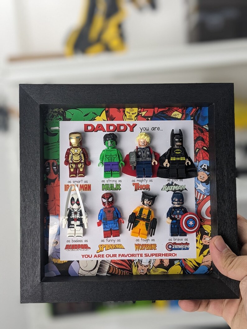 Fathers Day Gift 2024 Fathers Day Gifts New Dad Gift Gift For Dad Dad Present Best Dad Superhero Super Dad Gift For Him Set 1