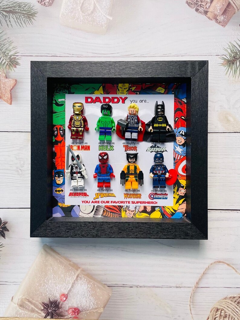 Fathers Day Gift 2024 Fathers Day Gifts New Dad Gift Gift For Dad Dad Present Best Dad Superhero Super Dad Gift For Him image 1