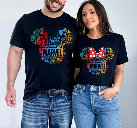 Mickey Avengers Shirt Avengers Superhero Shirt Couple Shirts