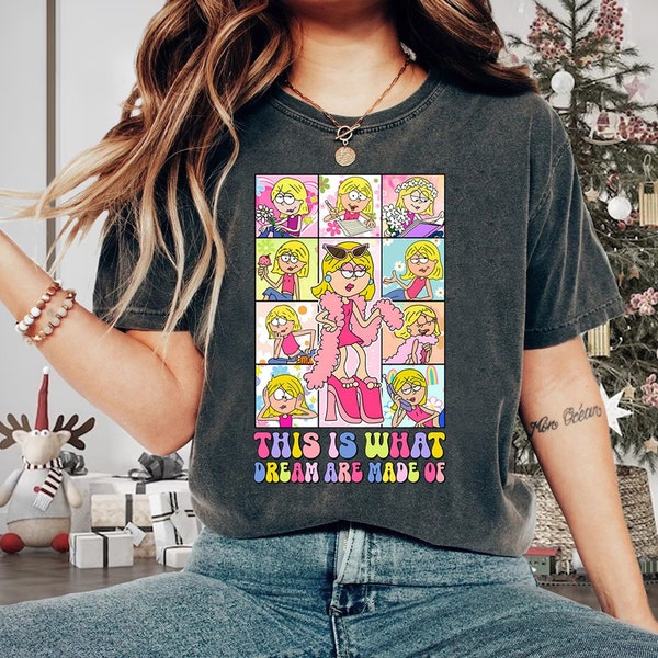 Emotions Of Lizzie McGuire This Is What Dreams Are Made Of Shirt, Retro 90s Cute Emotions Of Lizzie McGuire, Lizzie McGuire Disneyland Shirt