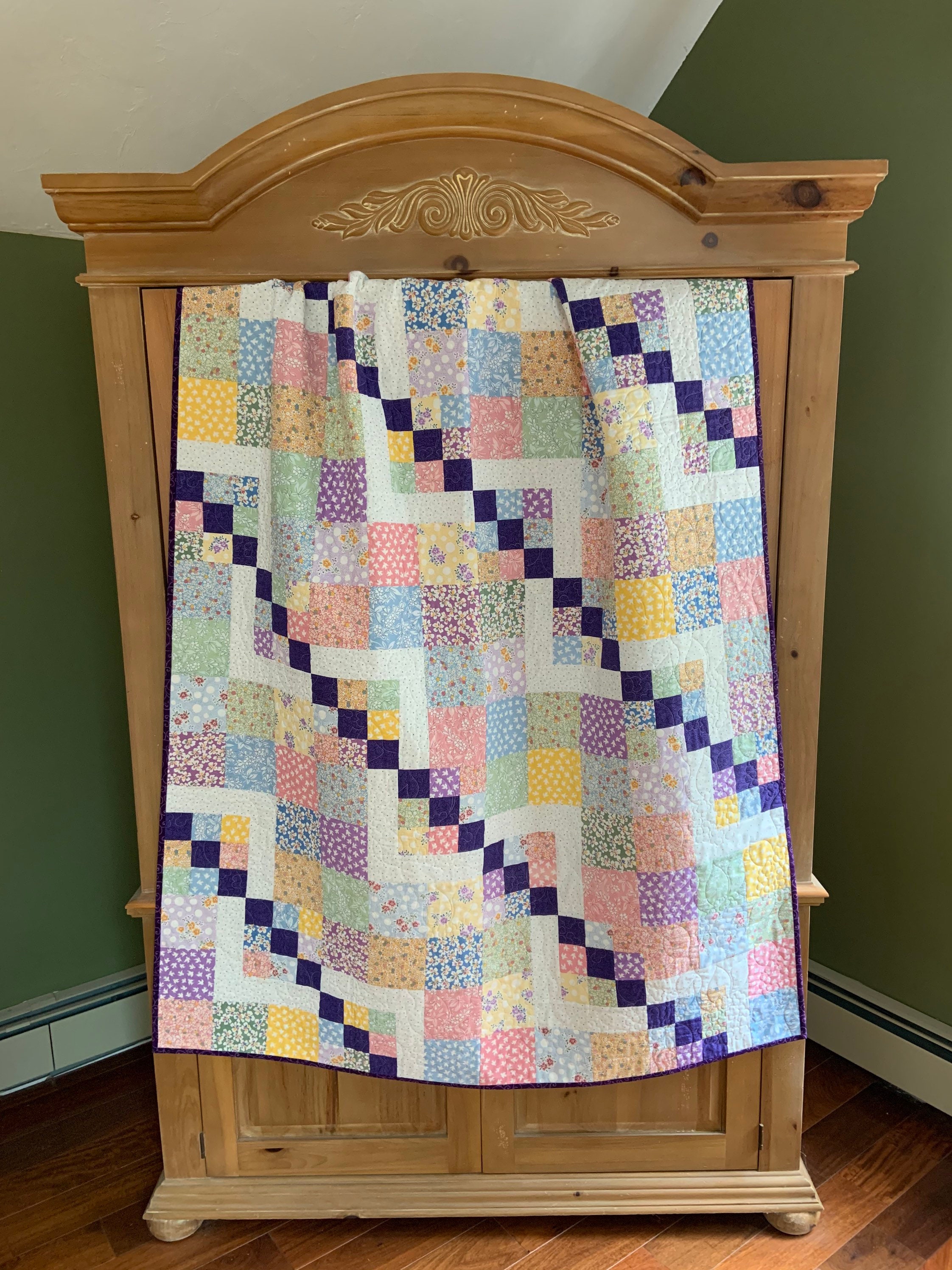 Handmade Quilts for Sale Darlene Zimmerman 30s Patchwork Etsy
