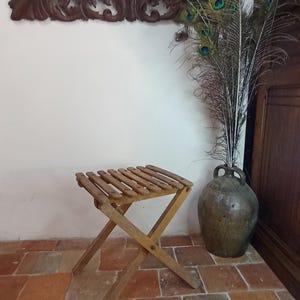 Vintage folding stool