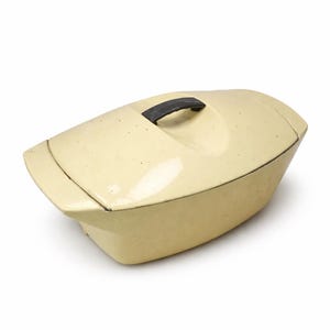 Le Creuset X Raymond Loewy Cocotte Coquelle 3,5L en Fonte Émaillée VINTAGE Vintage - Arts de la table