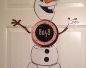 olaf snowman from warm hugs version 2 body part stateroom door etsy
