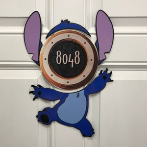 Stitch 626 Alien Body Part Stateroom Door Magnets for Disney Cruise