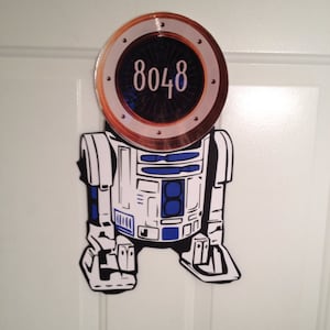 R2D2 Star Wars Disney cruise  Body Part Stateroom Door Magnets for Disney Cruise