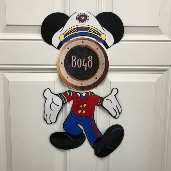 Captain Mickey - Etsy