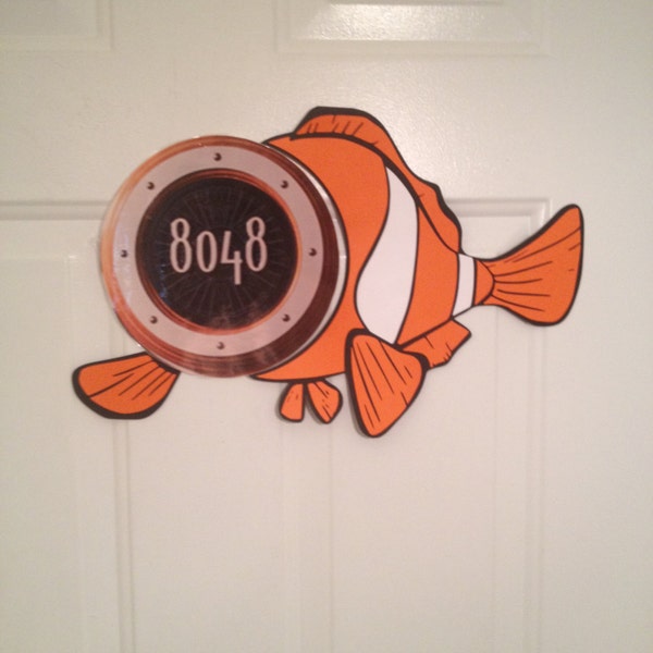 Nemo Clown Fish Body Part Stateroom Door Magnets for Disney Cruise