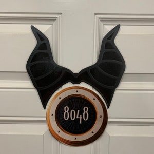 Villain Maleficent Body Part Stateroom Door Magnets for Disney Cruise