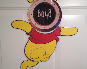 Winnie the Pooh Body Part Stateroom Door Magnets for Disney Cruise